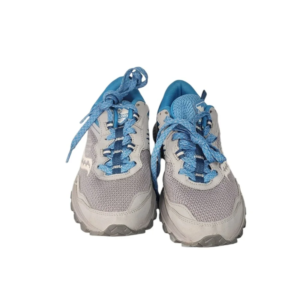 Saucony‎ Excursion TR 15 Women's Trail Running Shoes Grey Blue Size 8